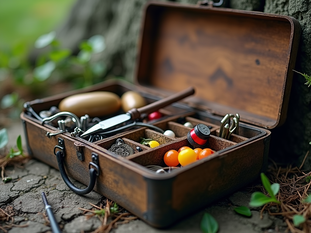 6. Fishing Tackle Box: Keeping Organized