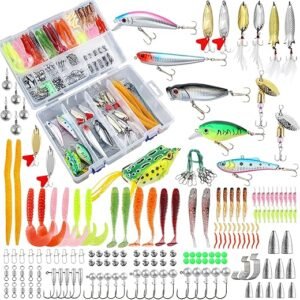 327PCS Premium Freshwater Fishing Lure Tackle Kit