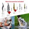 GOANDO 78-Piece Freshwater Fishing Lures Tackle Kit