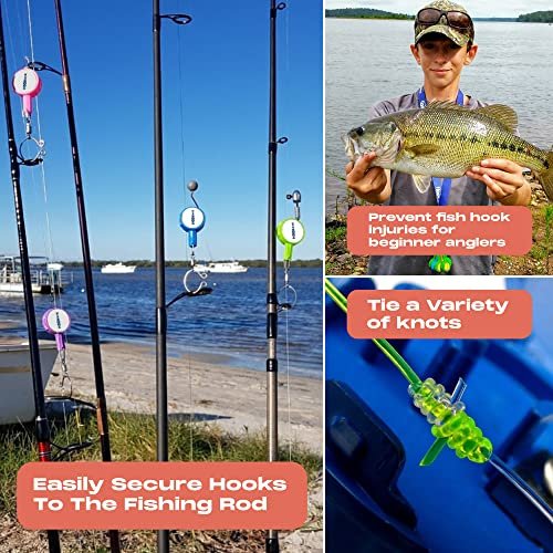 HOOK-EZE Fishing Knot Tool: Safe, Easy & Essential Gadget