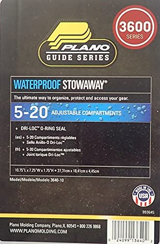 Plano 3640 Waterproof Stowaway: Ultimate Craft Organizer
