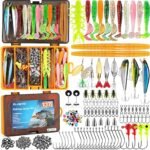 PLUSINNO 137-Piece Fishing Tackle Kit: Ultimate Freshwater Gear