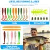 PLUSINNO 137-Piece Fishing Tackle Kit: Ultimate Freshwater Gear