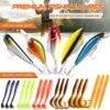 PLUSINNO 404-Piece Fishing Tackle Kit - Ultimate Gift!