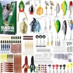 Ultimate 322-Piece Bass Fishing Lures Kit & Tackle