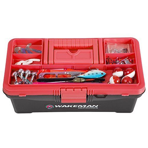 Ultimate 55-Piece Fishing Tackle Set by Wakeman