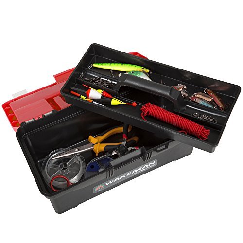 Ultimate 55-Piece Fishing Tackle Set by Wakeman