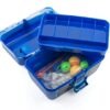 Ultimate SOUTH BEND 88Pc Blue Tackle Box for Beginners